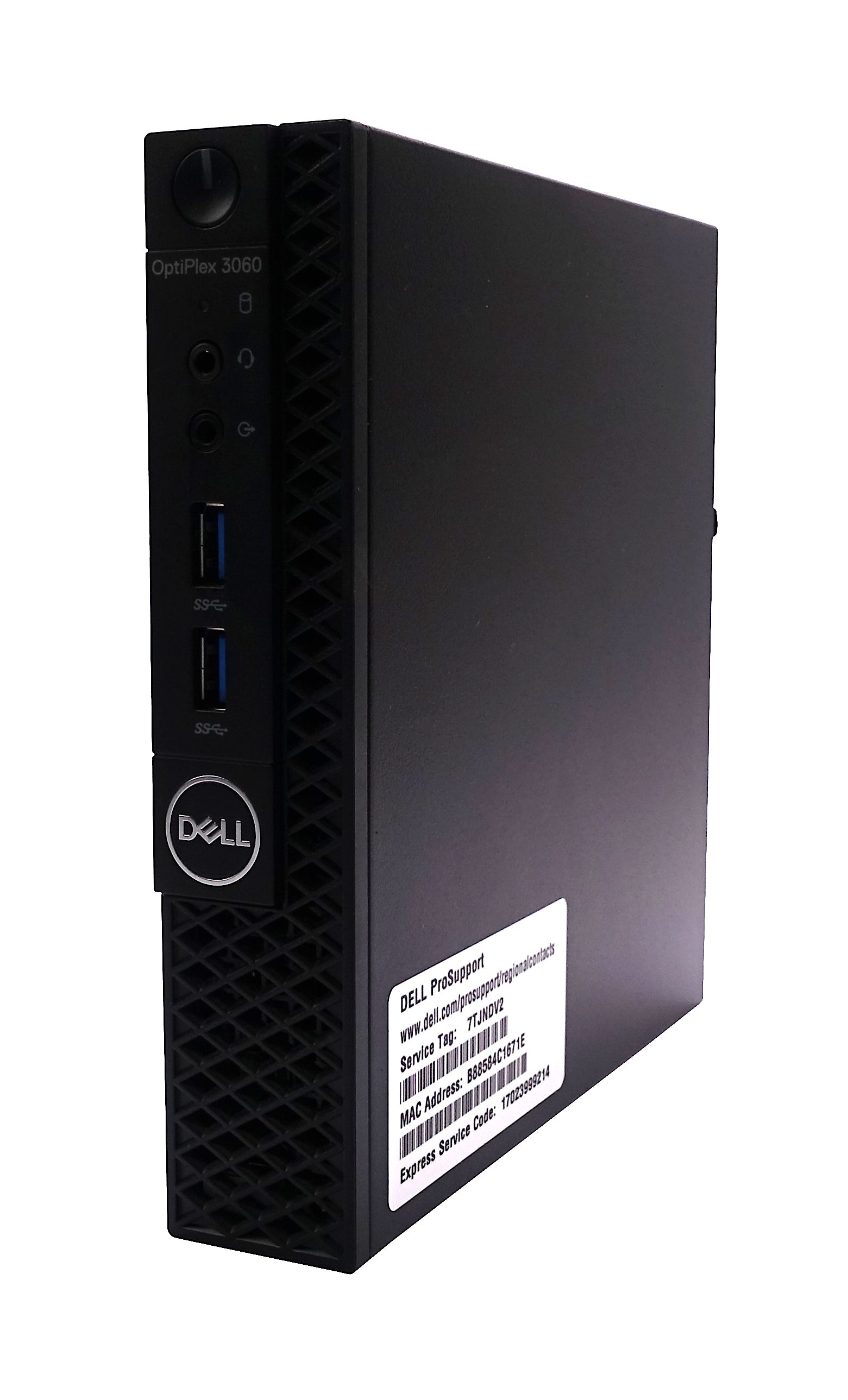 Dell OptiPlex 3060 Micro PC, Core i3 8th Gen, 8GB RAM, 256GB SSD, Windows 11