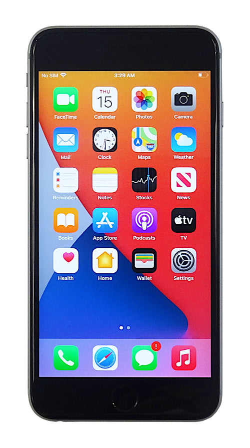 Apple iPhone 6S Plus Smartphone, 64GB, Unlocked, Space Grey, A1687