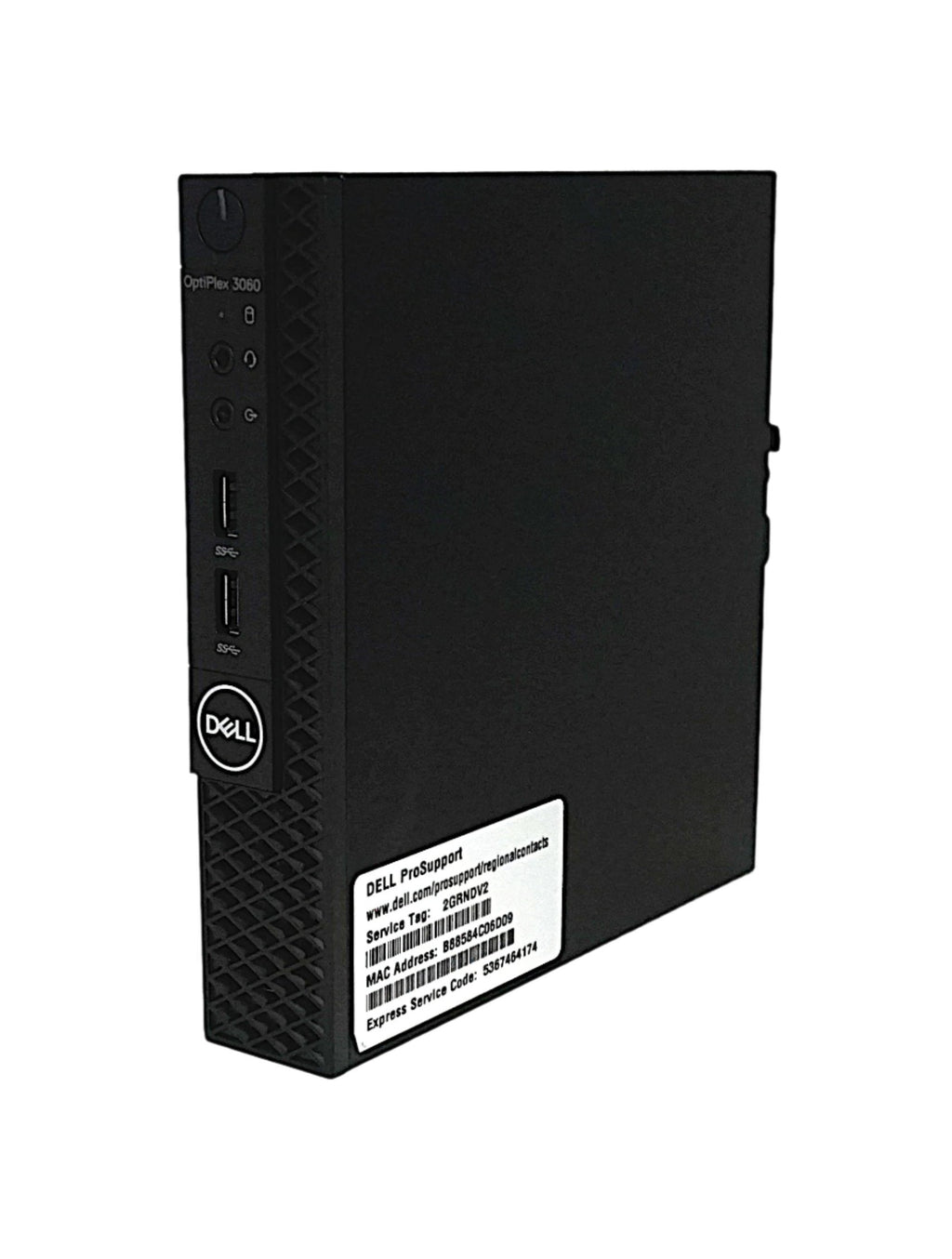 Dell OptiPlex 3060 Micro PC, Core i5 8th Gen, 8GB RAM, 256GB SSD, Windows 11 (Grade C)