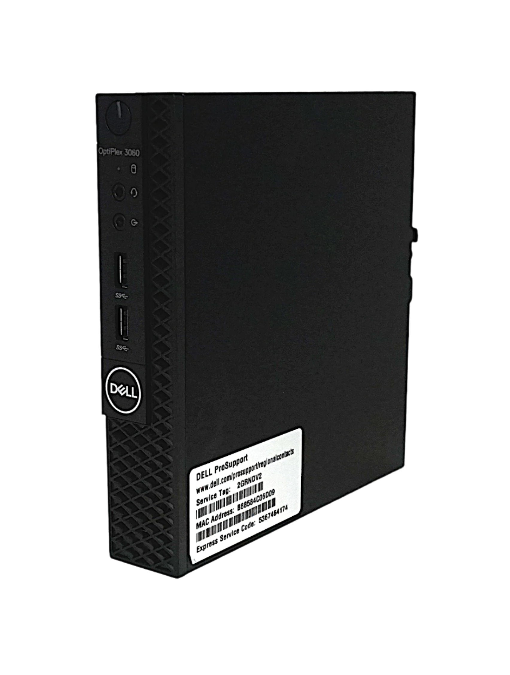 Dell OptiPlex 3060 Micro PC, Core i5 8th Gen, 8GB RAM, 256GB SSD, Windows 11 (Grade C)