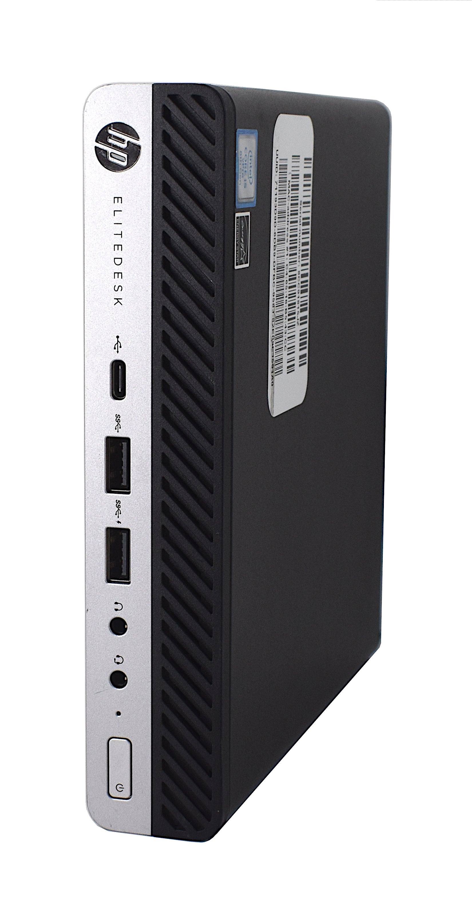 HP EliteDesk 800 G4 Micro PC, Core i5 8th Gen, 8GB RAM, 256GB SSD, Windows 11