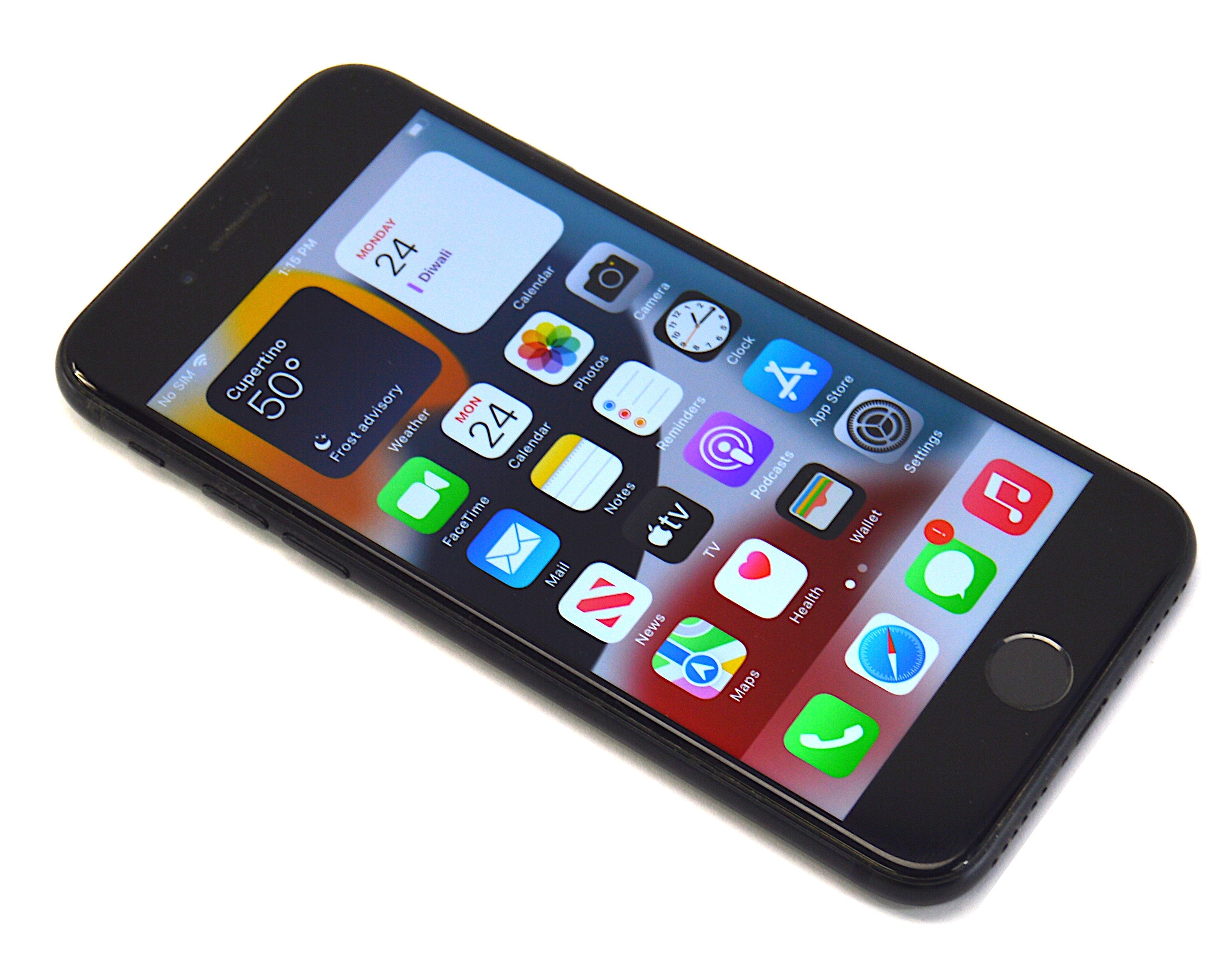 Apple iPhone 7 Smartphone, 128GB, Vodafone, Black, A1778