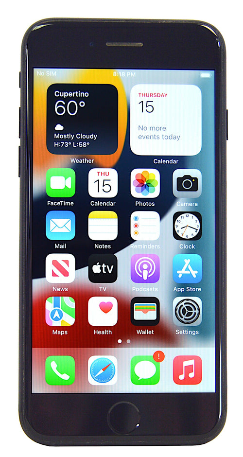 Apple iPhone 7 Smartphone, 128GB, Vodafone, Black, A1778
