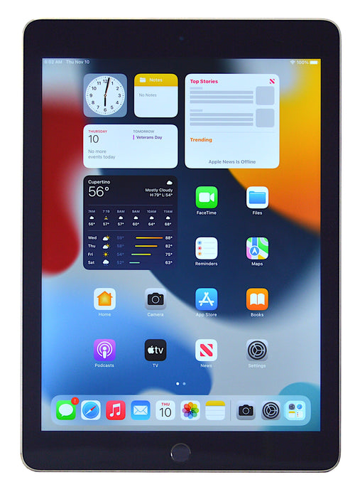 Apple iPad Air 2 Tablet, 16GB, Wi-Fi, Space Grey, A1566