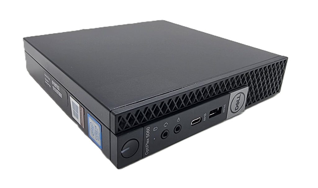 Dell OptiPlex 5060 Micro PC, Core i3 8th Gen, 8GB RAM, 256GB SSD, Win 11