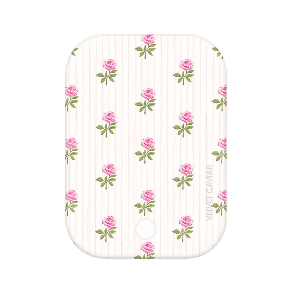Pink Peony Floral MagSafe Battery Power Pack