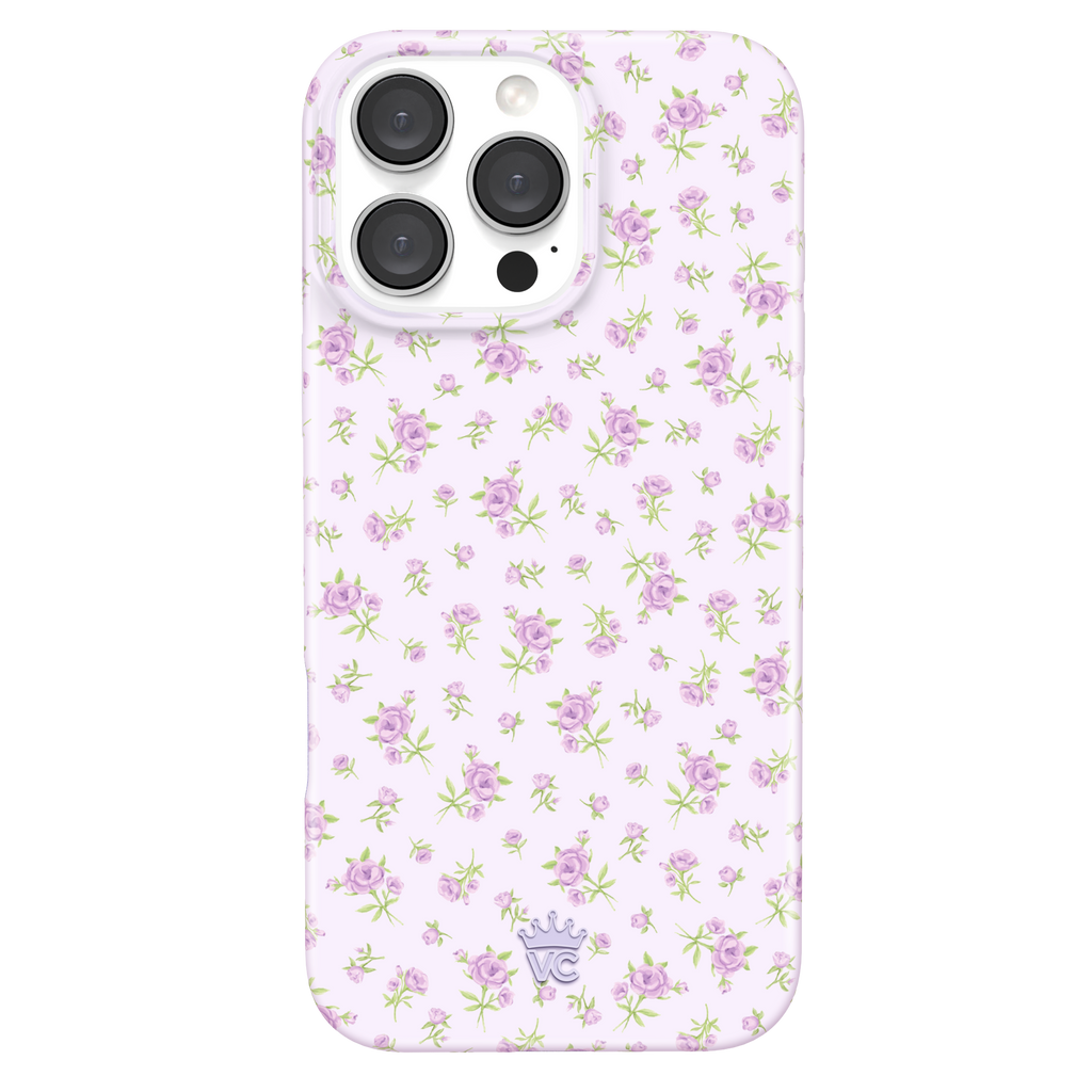 Dainty Lilac Floral iPhone Case