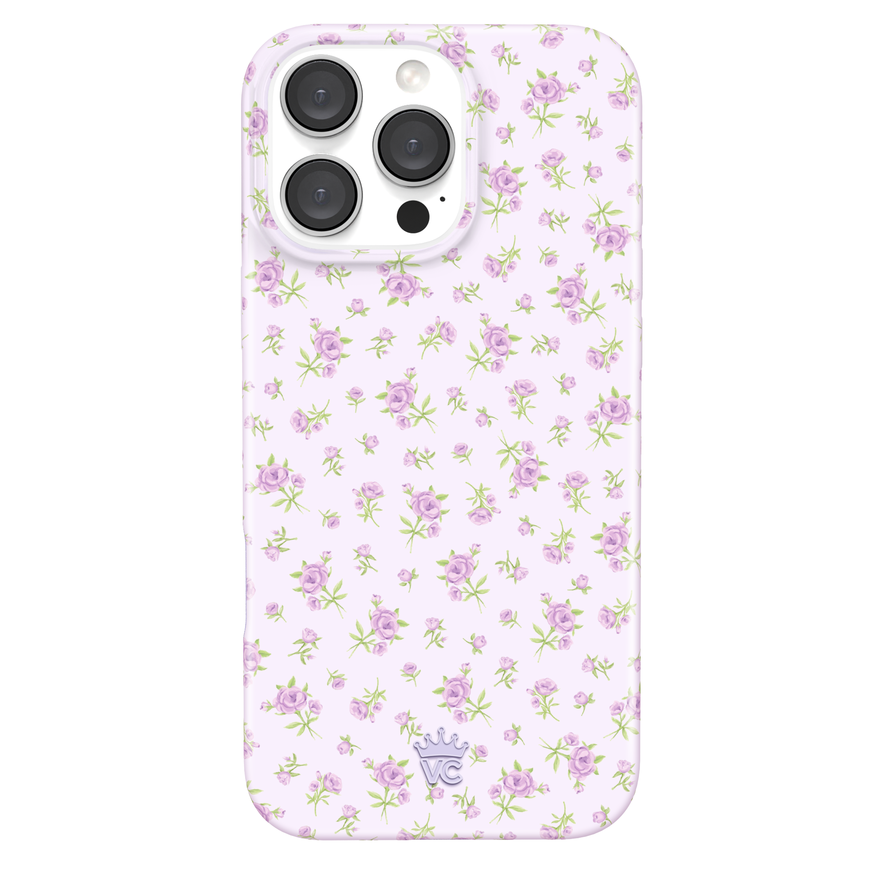 Dainty Lilac Floral iPhone Case