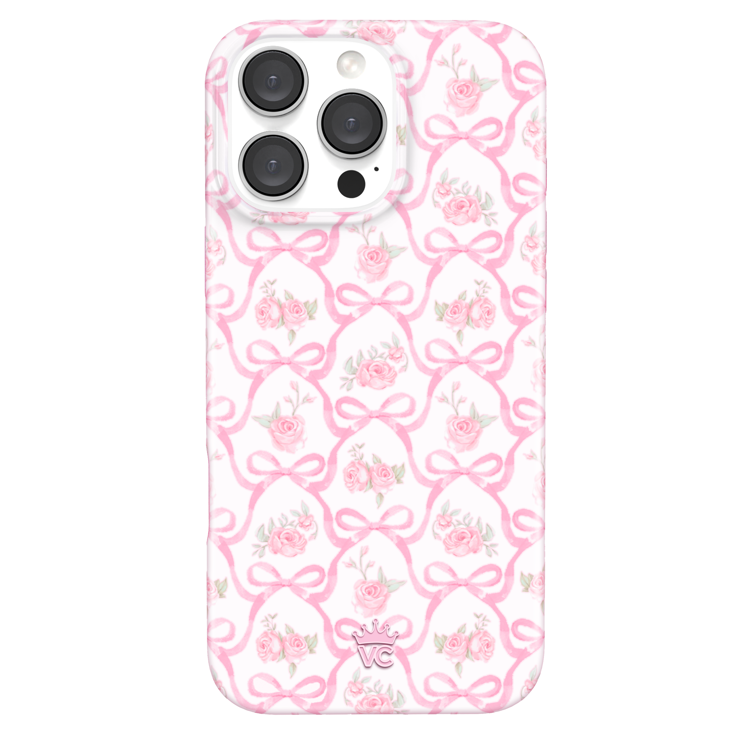 Lovely Pink Bows iPhone Case