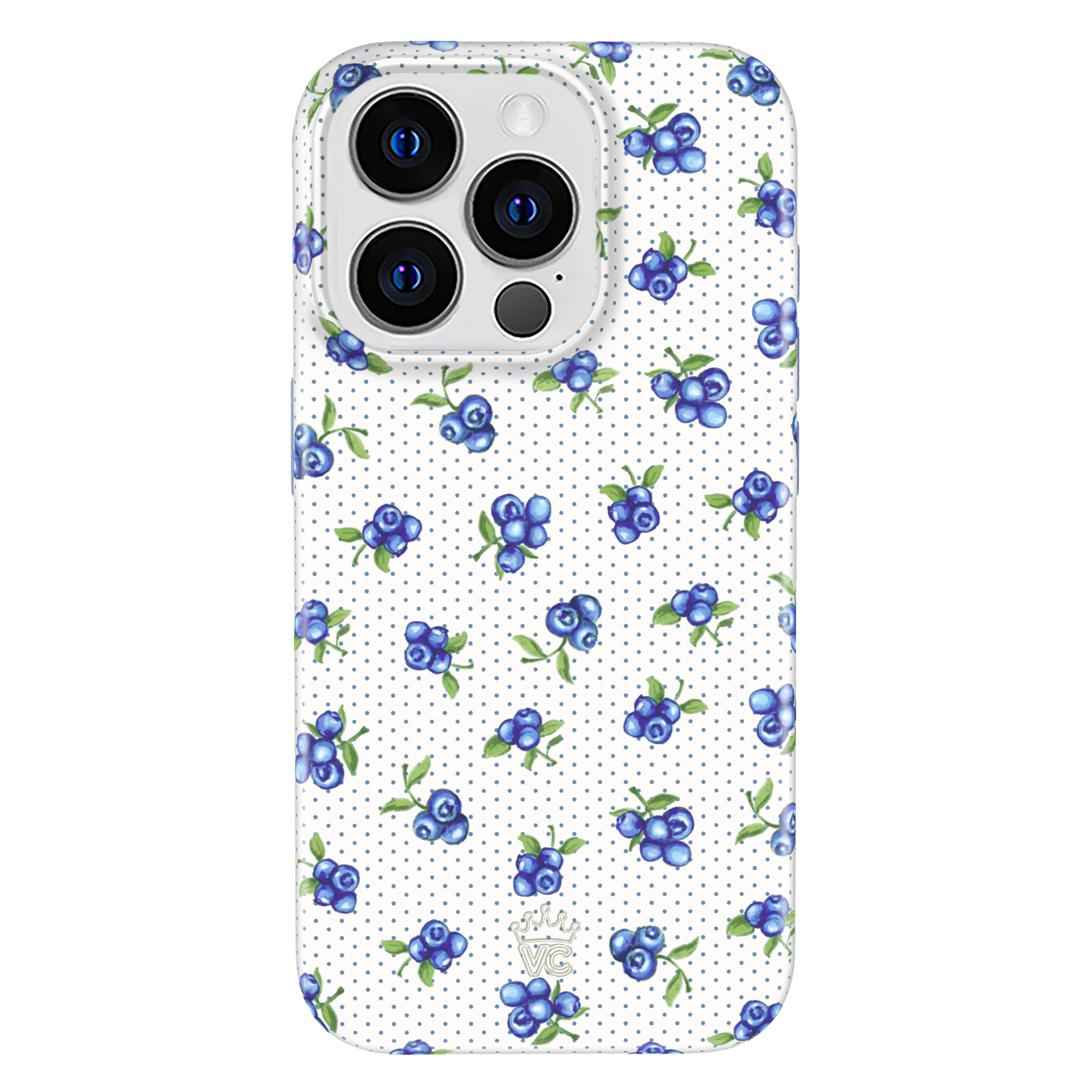 Blueberry Baby iPhone Case