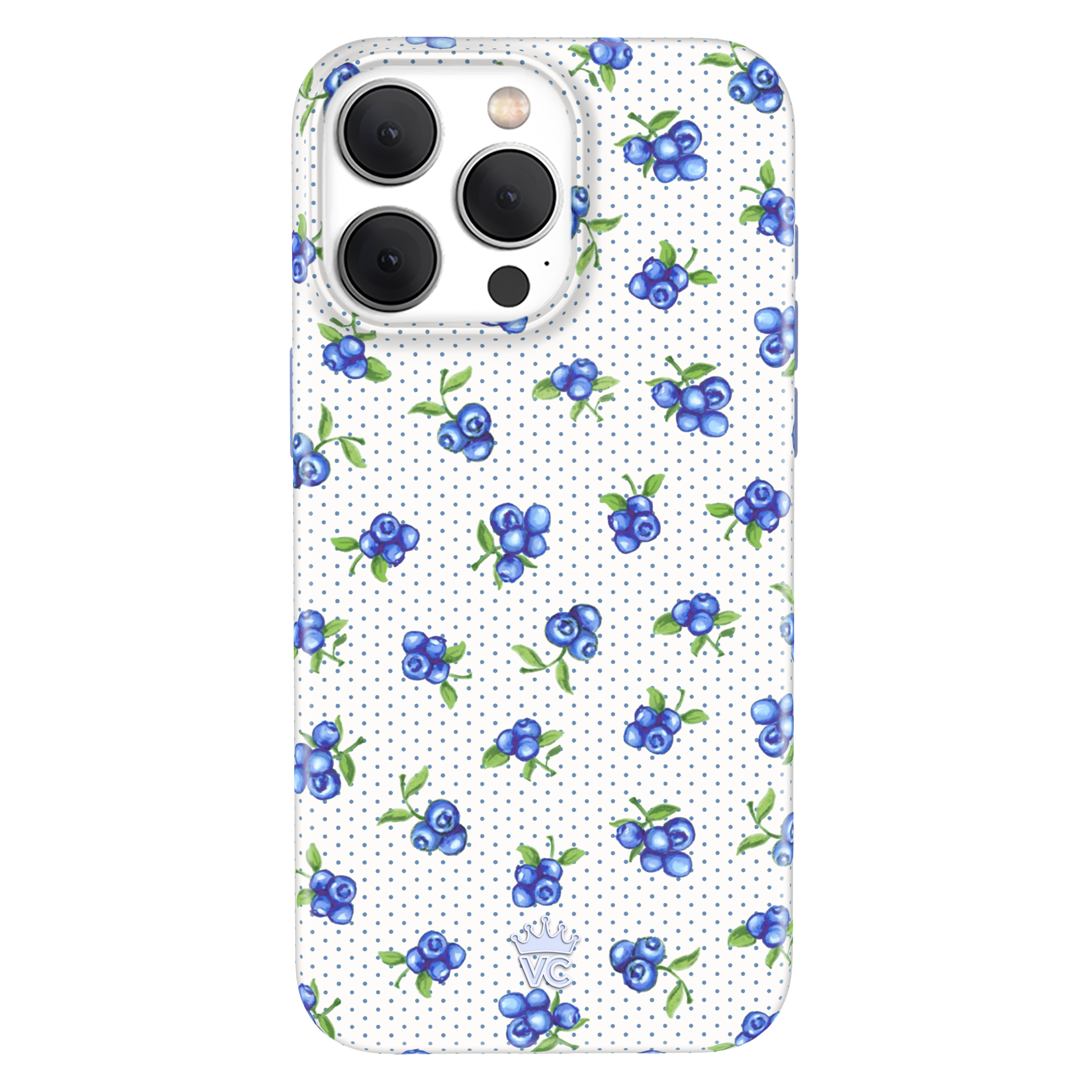 Blueberry Baby iPhone Case