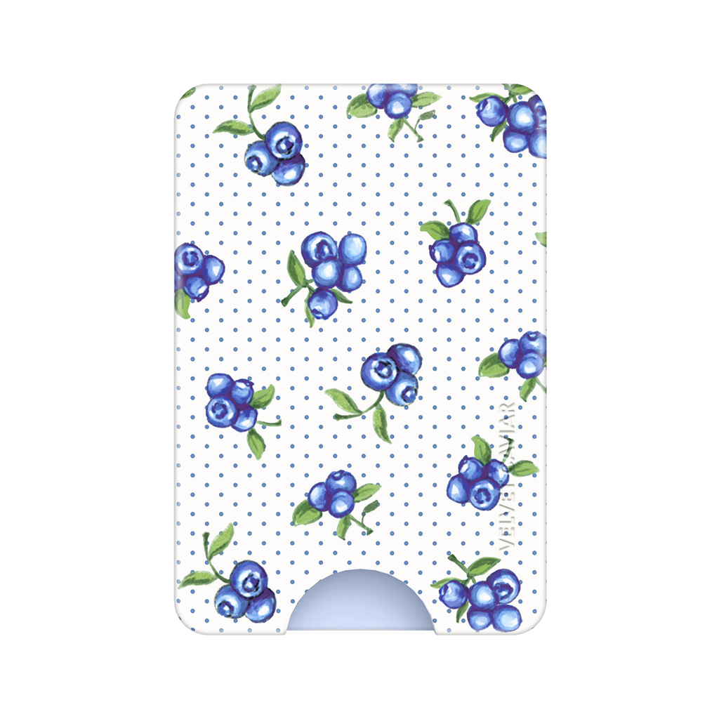 Blueberry Baby MagSafe Wallet