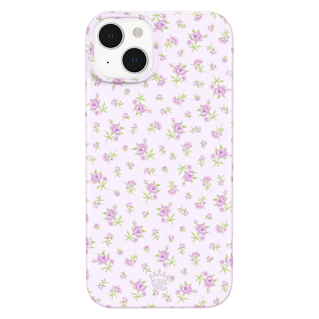 Dainty Lilac Floral iPhone Case