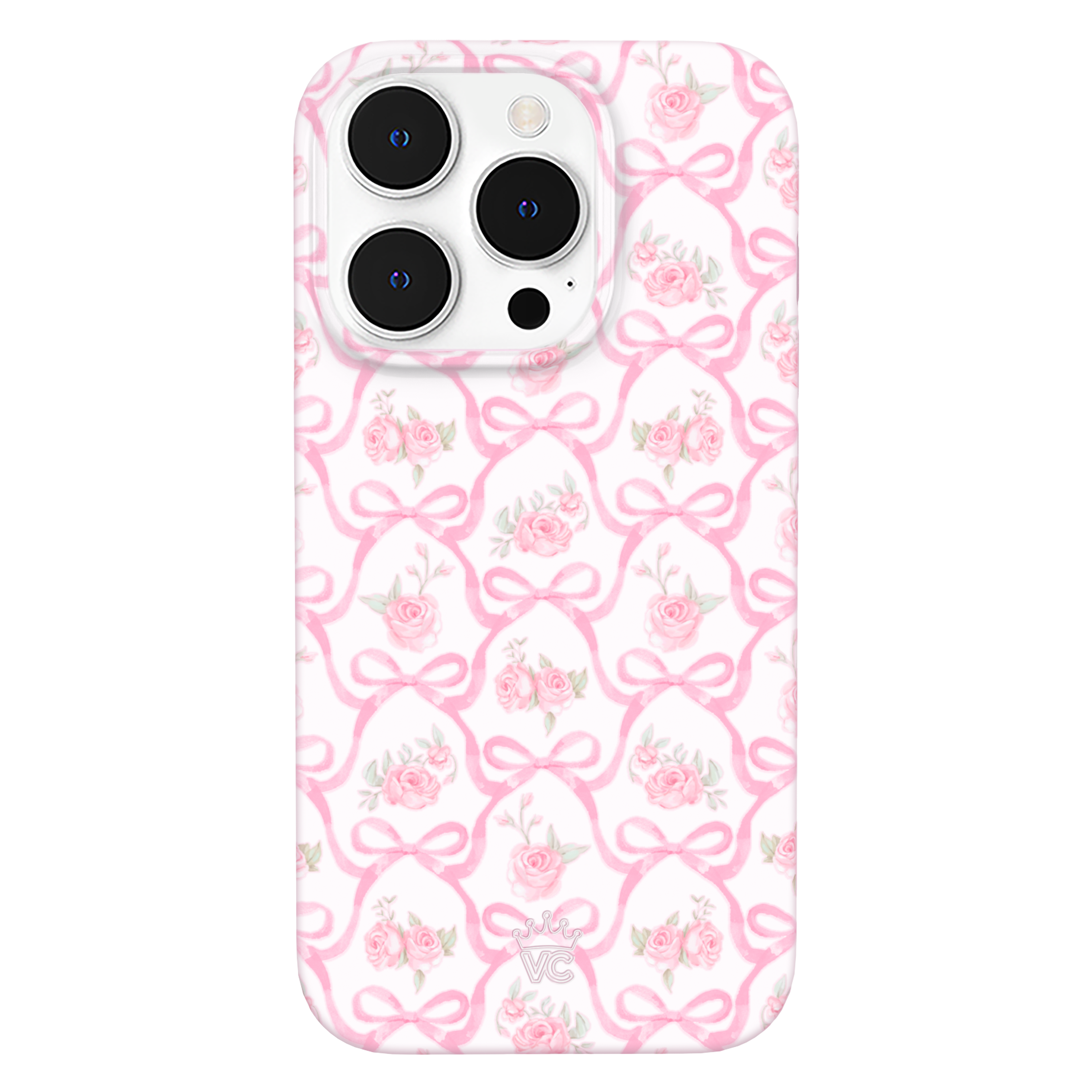 Lovely Pink Bows iPhone Case