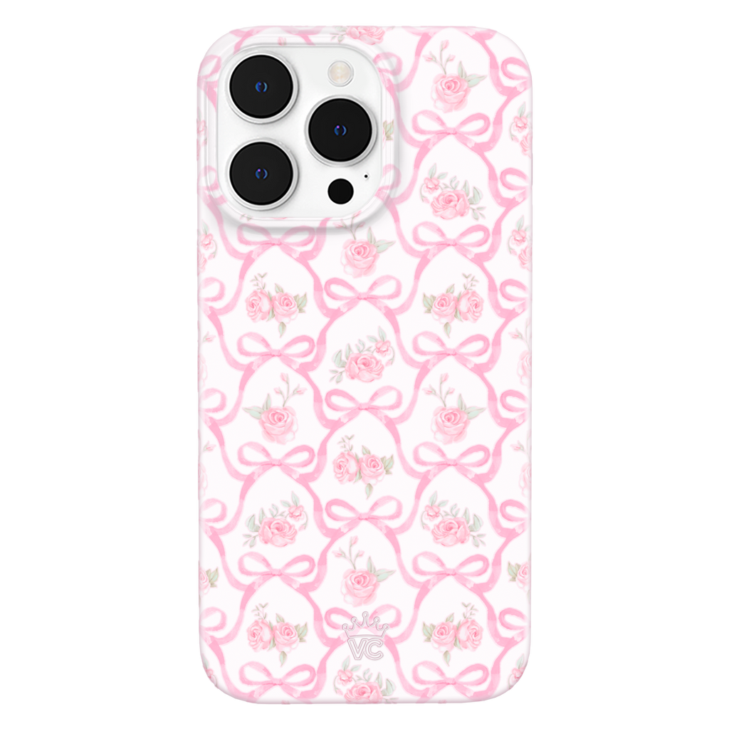 Lovely Pink Bows iPhone Case