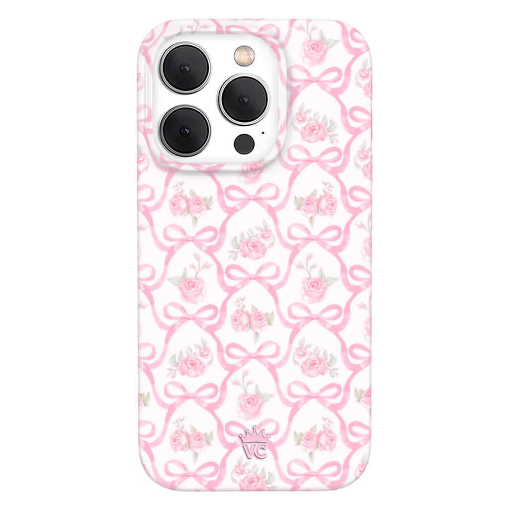 Lovely Pink Bows iPhone Case