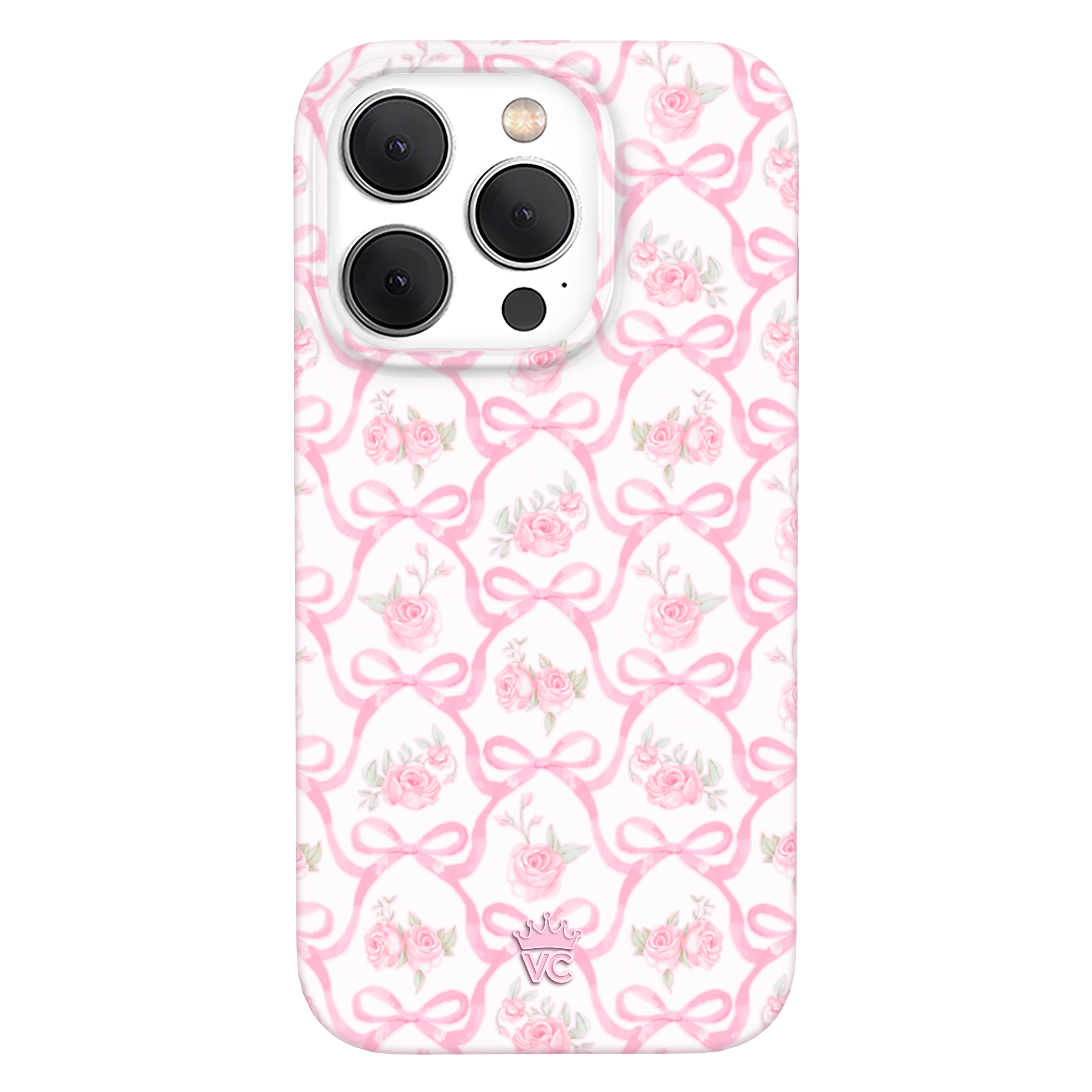Lovely Pink Bows iPhone Case