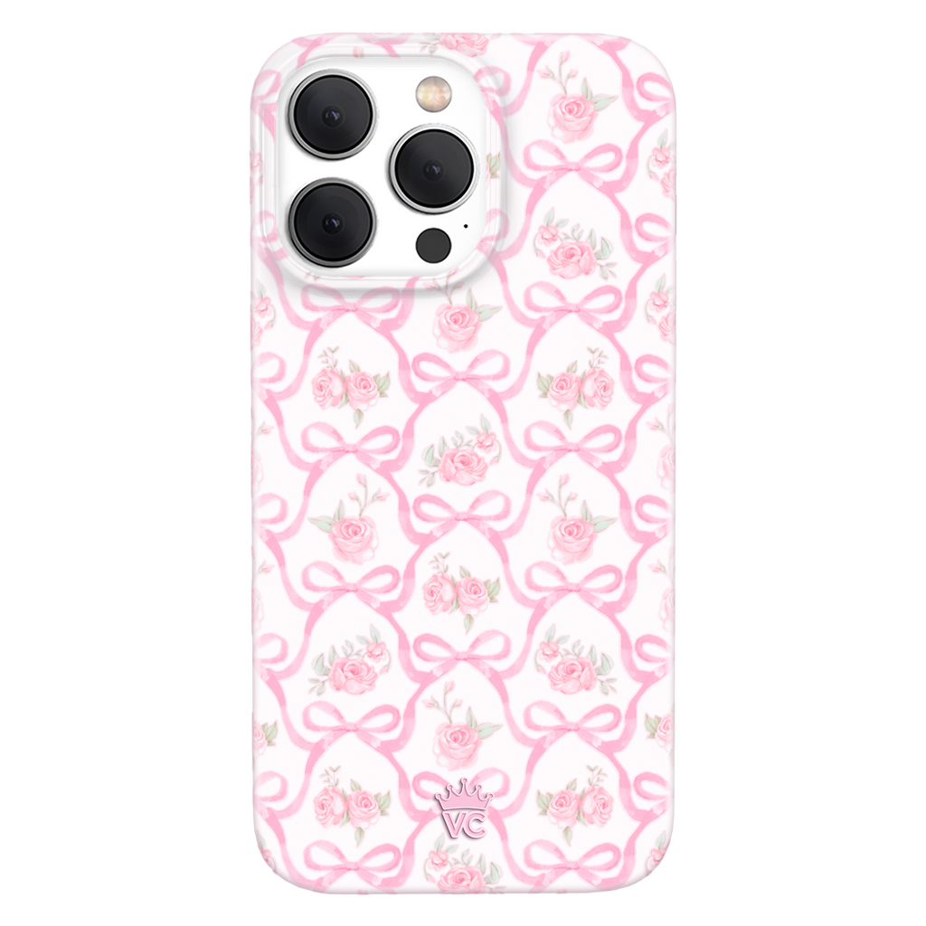 Lovely Pink Bows iPhone Case