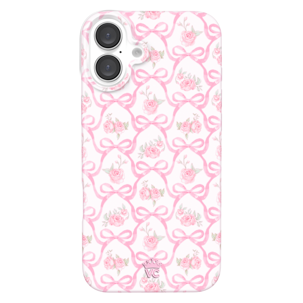 Lovely Pink Bows iPhone Case