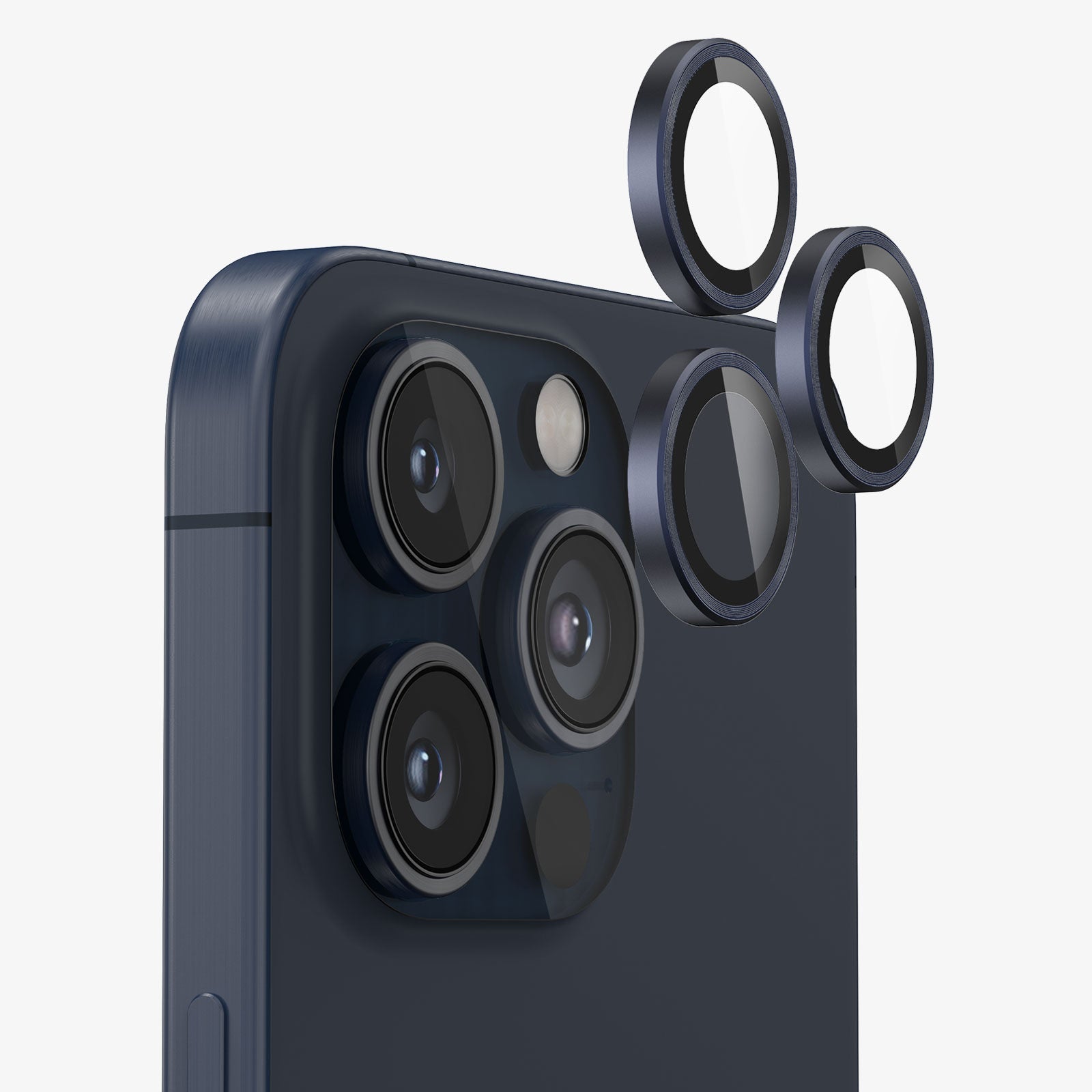 NanoArmour Best for iPhone 15 Pro Max Anti Reflective Camera Protector