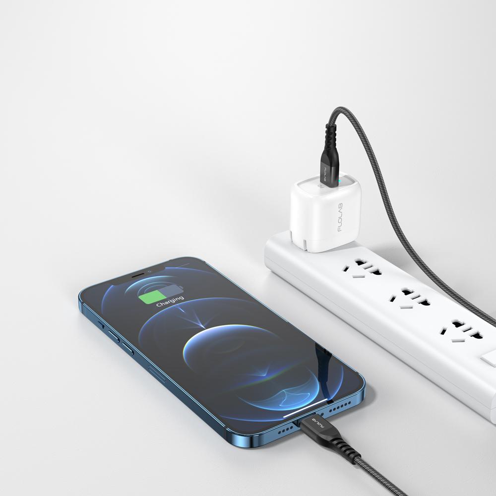 FLOLAB's Powerflo PD 20W iPhone Fast Charger: Fast and Efficient Charging