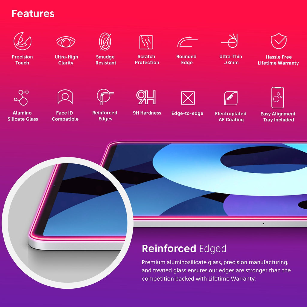 NanoArmour 10.9-inch for iPad Air 4 Anti-Glare Matte Screen Protector (2020)
