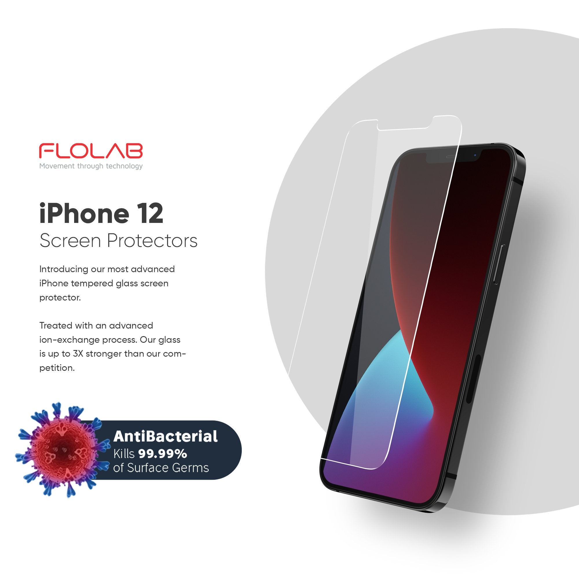 NanoArmour for iPhone 12 Best Screen Protector Case Friendly