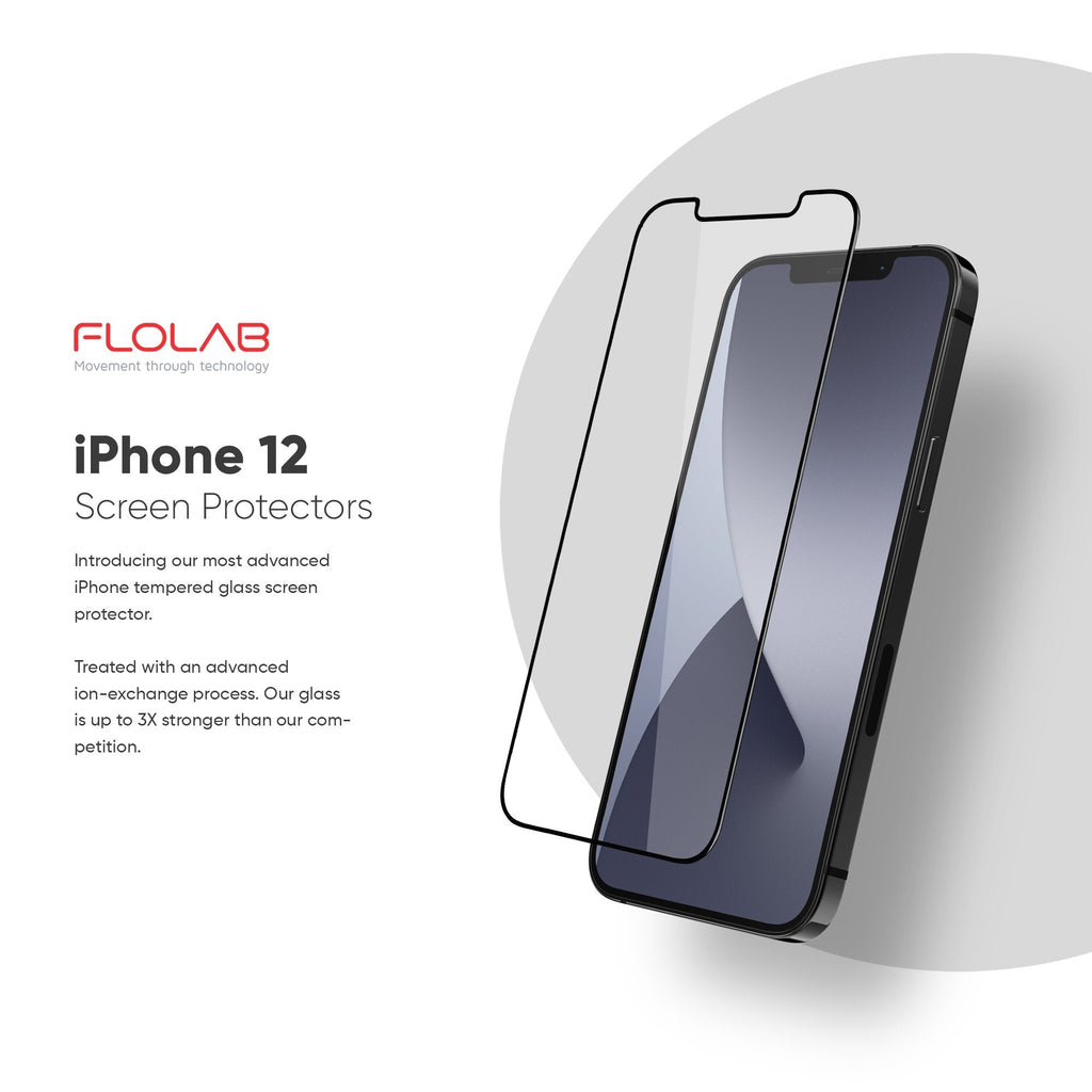 NanoArmour Best Screen Protector for iPhone 12 Edge-to-Edge
