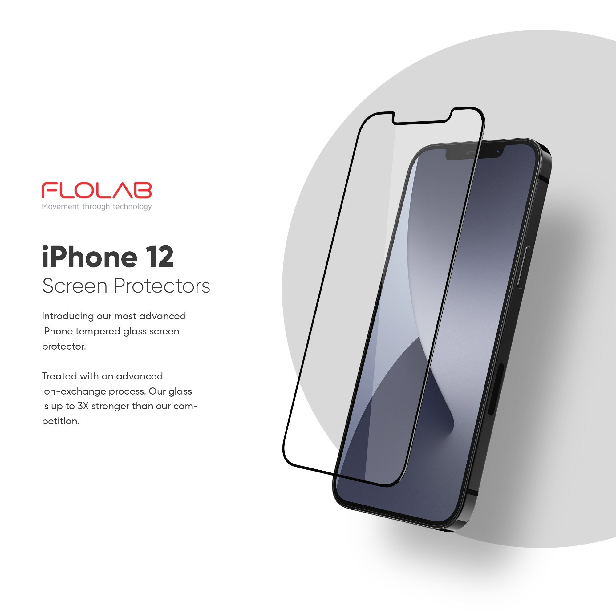 NanoArmour Screen Protector for iPhone 12 Pro Edge-to-Edge