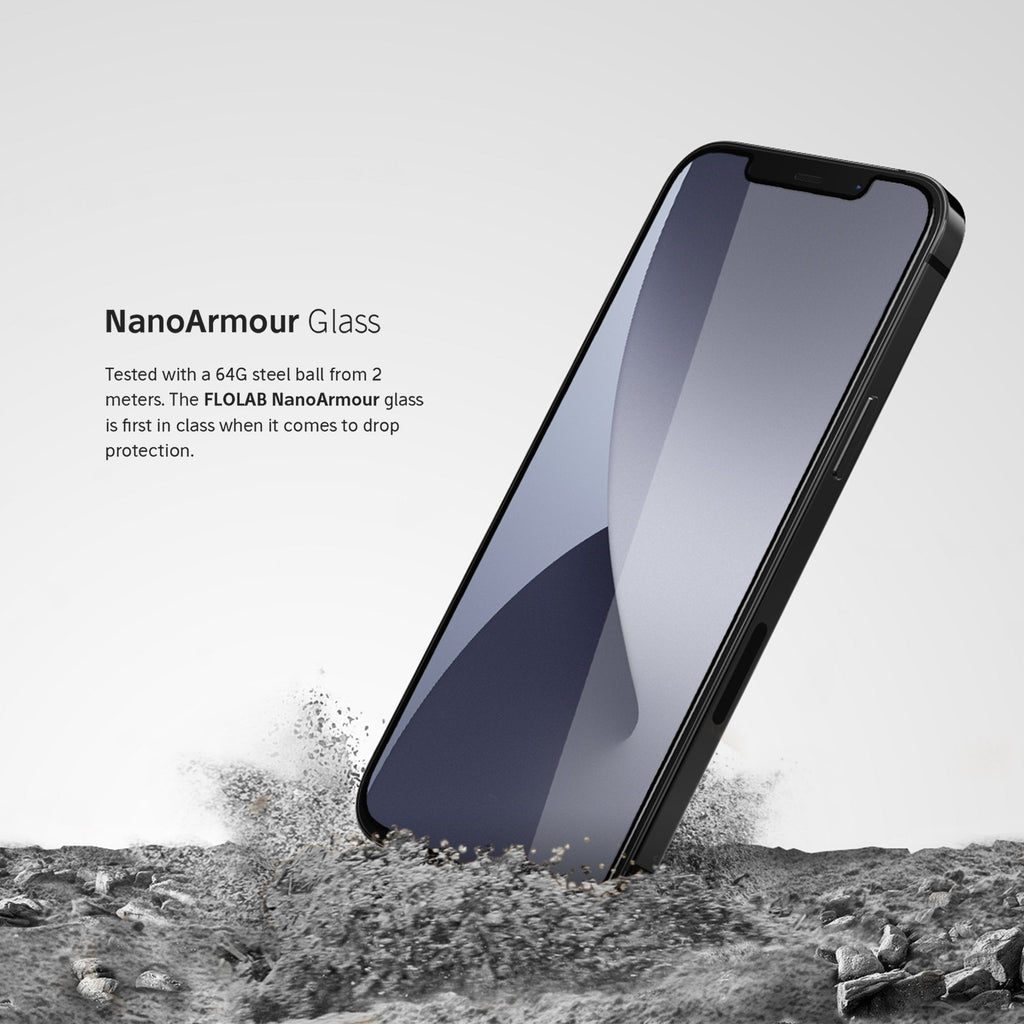 NanoArmour Screen Protector for iPhone 12 Pro Edge-to-Edge