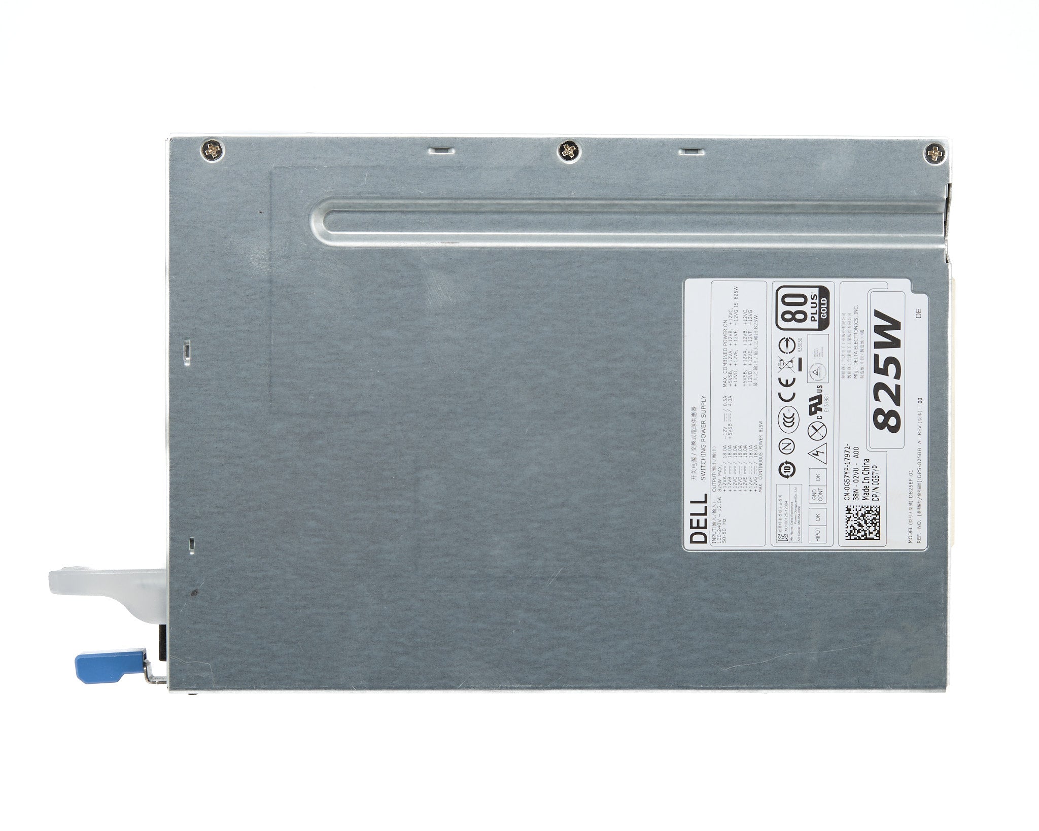 Dell Precision 825W 80 Plus Gold Power Supply for T3600 / T5600 / T5610