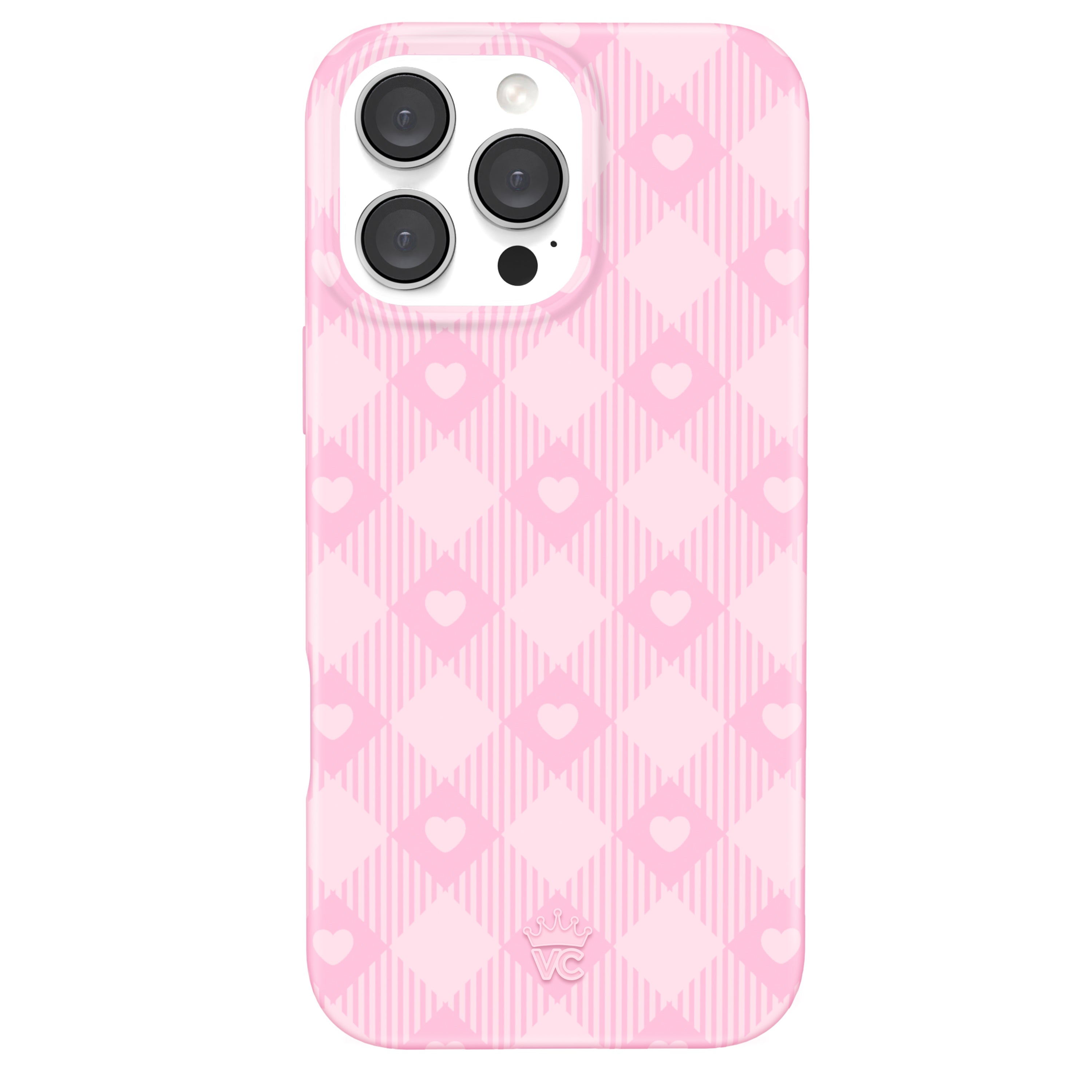Dolly Pink Gingham iPhone Case