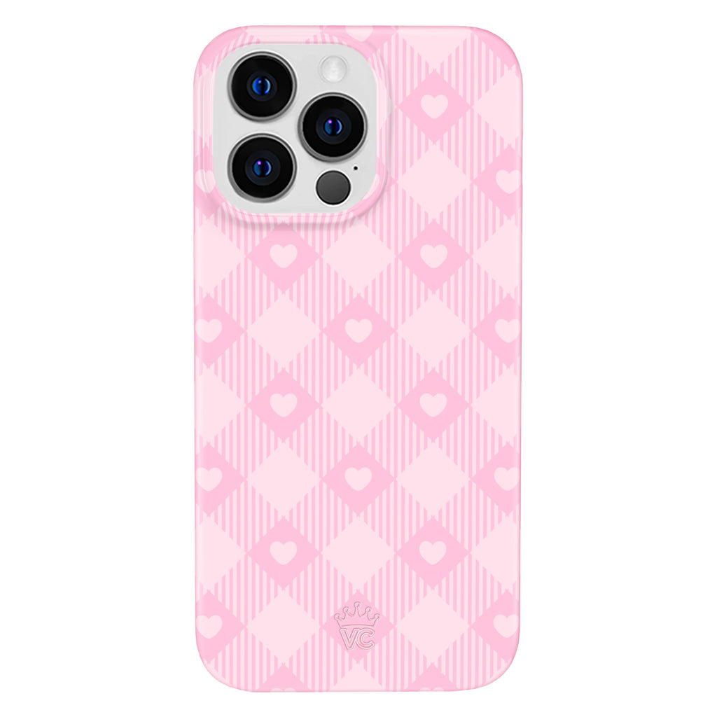 Dolly Pink Gingham iPhone Case