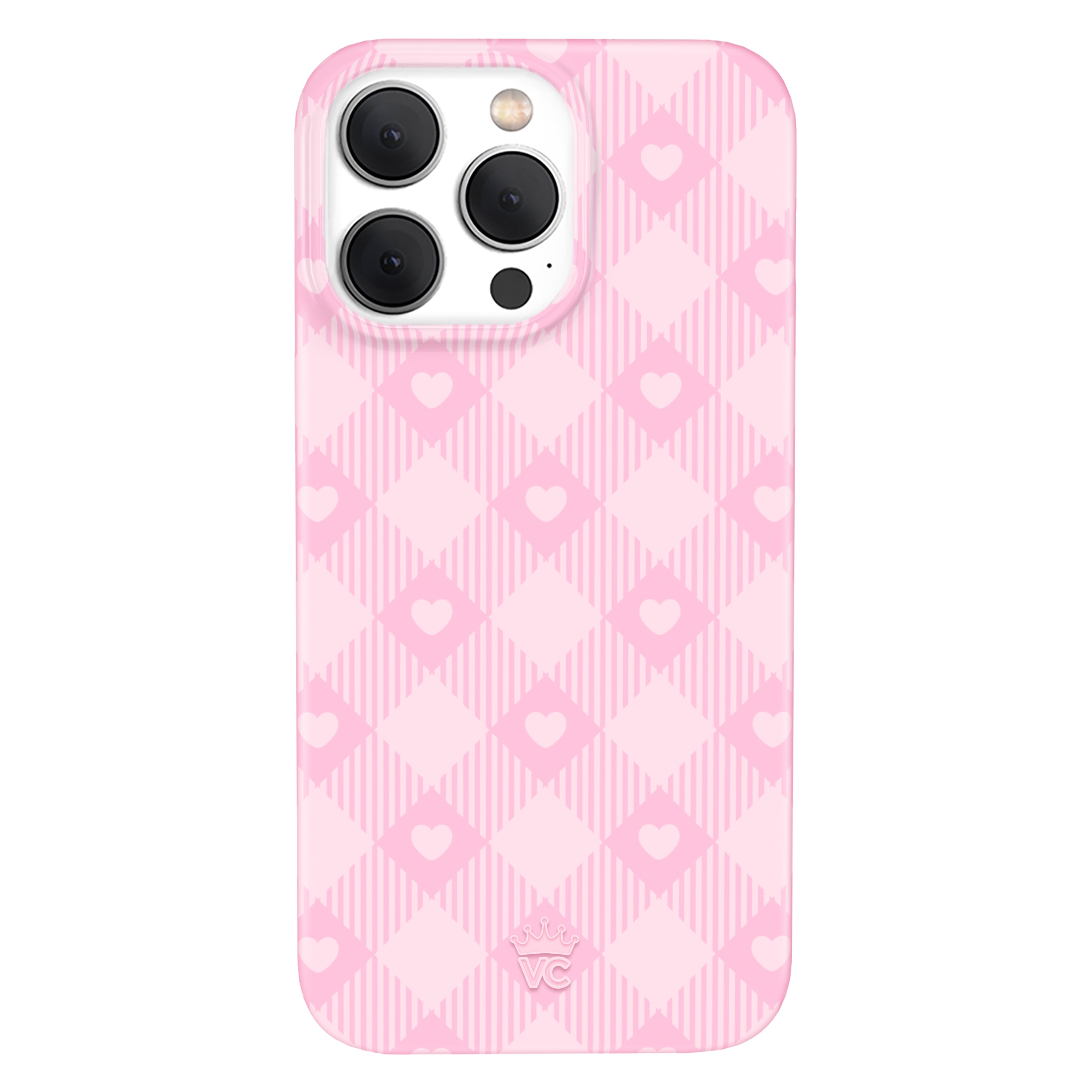 Dolly Pink Gingham iPhone Case