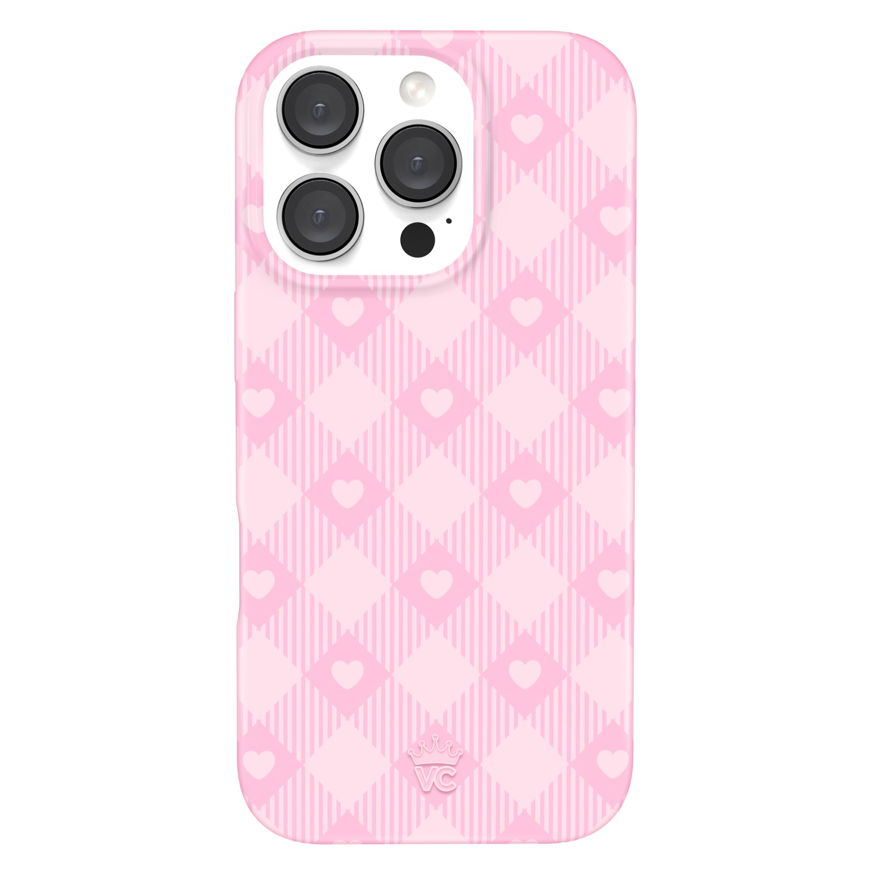 Dolly Pink Gingham iPhone Case