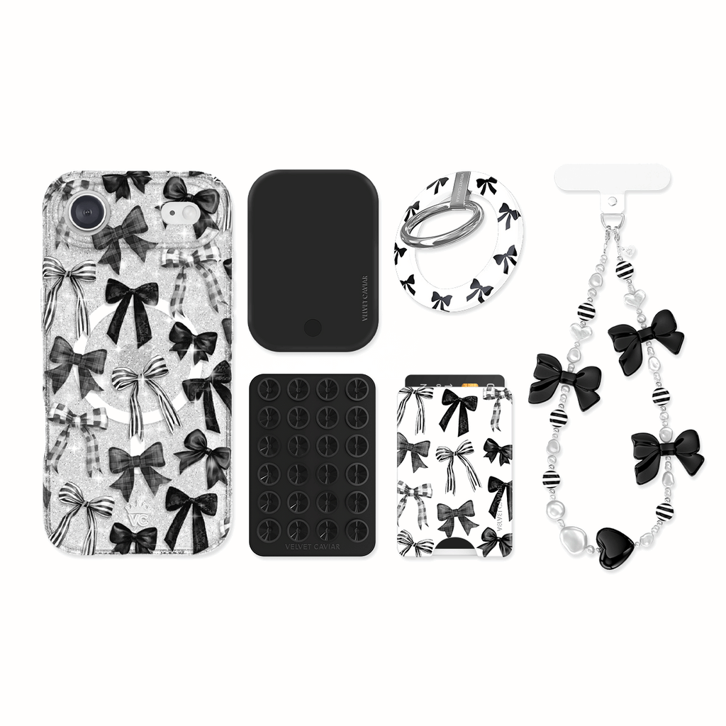 Gothic Bows iPhone Bundle Set