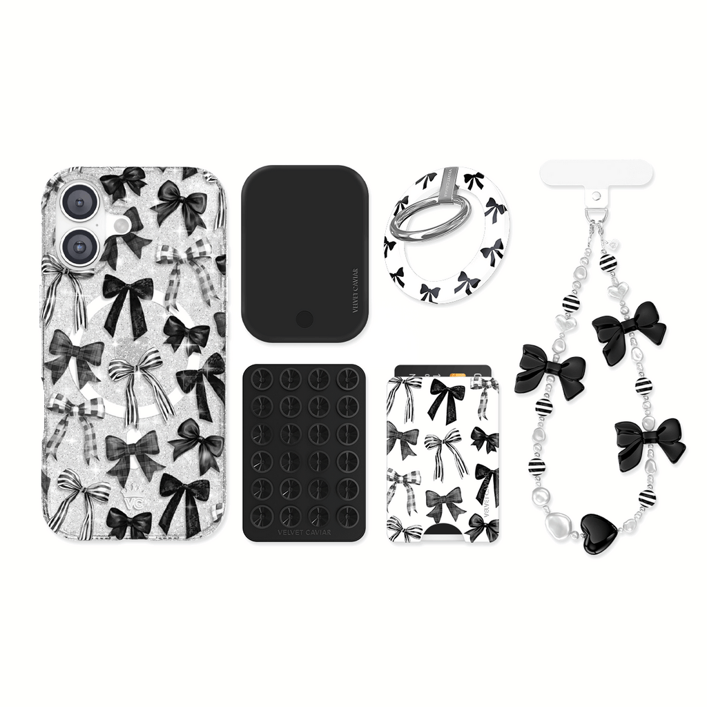 Gothic Bows iPhone Bundle Set