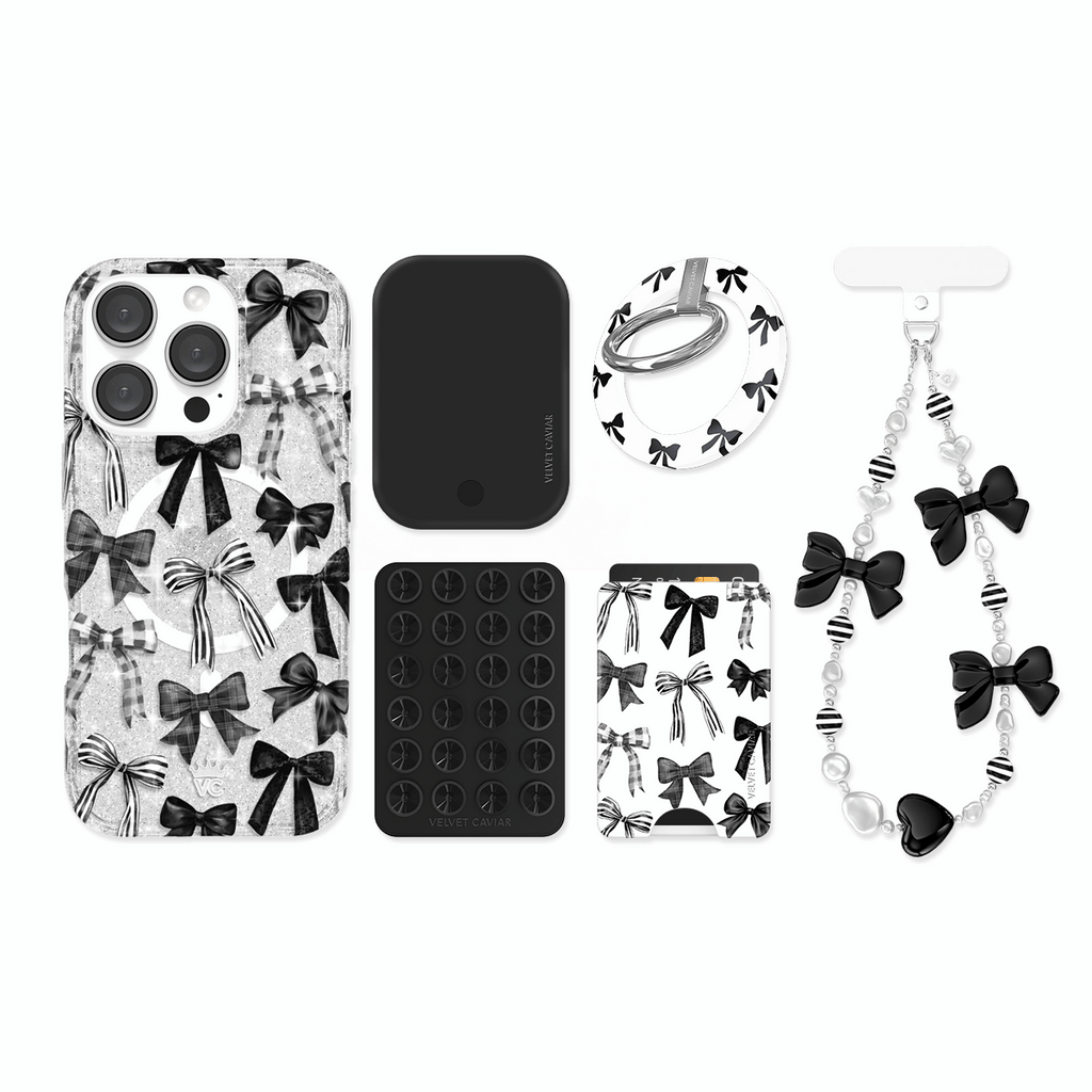 Gothic Bows iPhone Bundle Set
