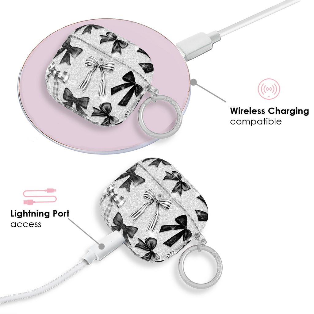 Gothic Bows AirPod Case