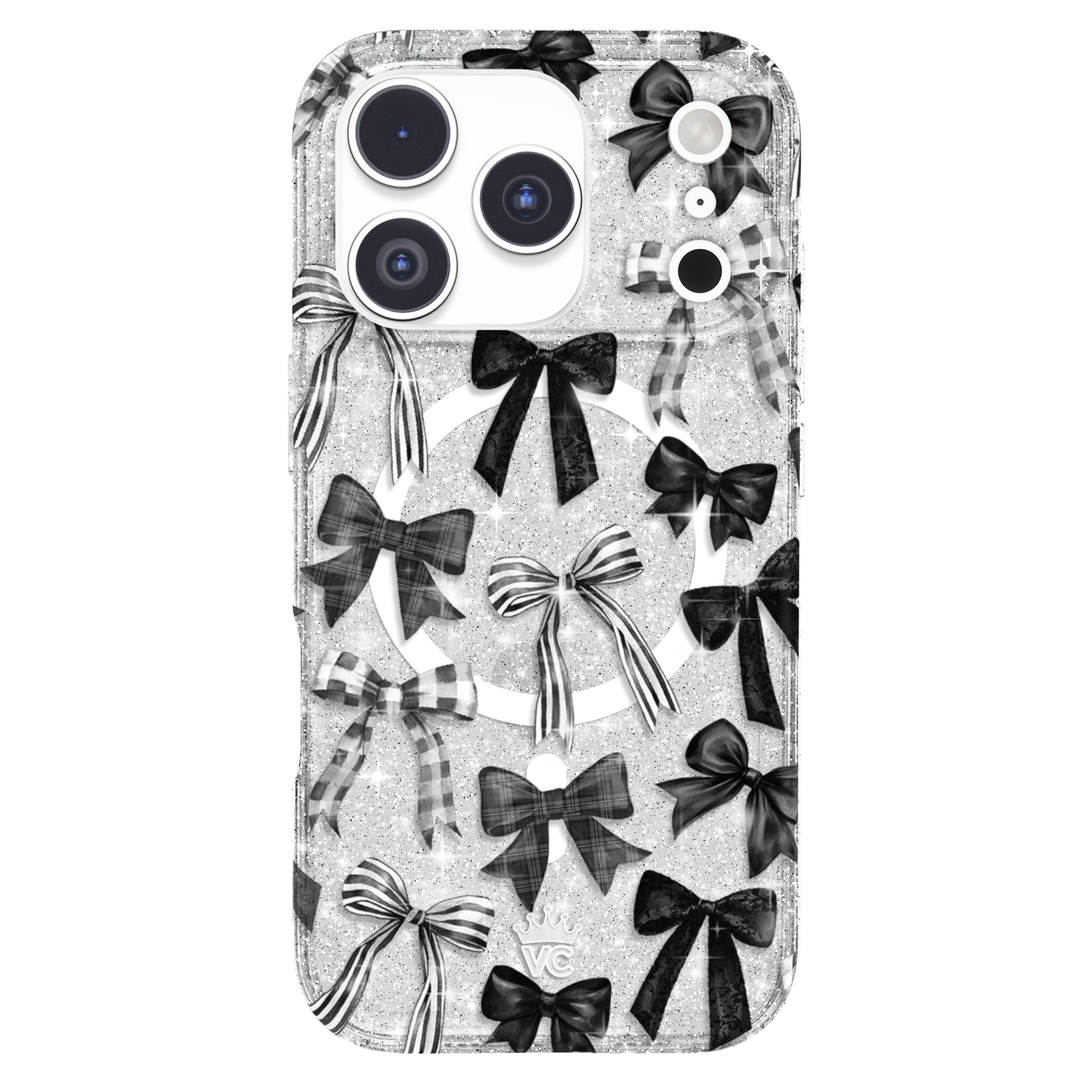 Gothic Bows iPhone Case