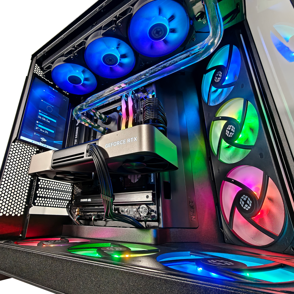 H9 Flow EverFrost Pro Hardline Ready to Ship Gaming PC