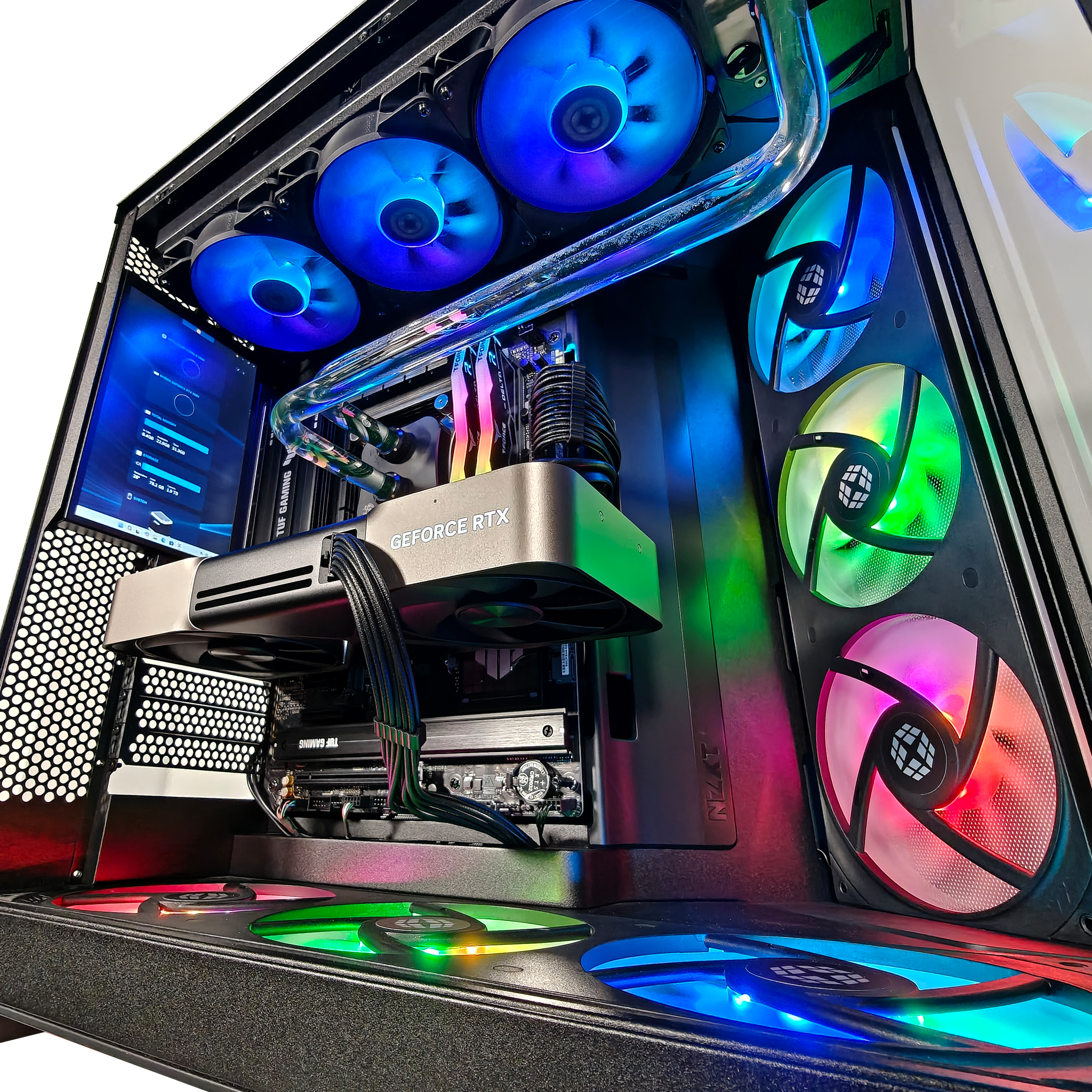 H9 Flow EverFrost Pro Hardline Ready to Ship Gaming PC