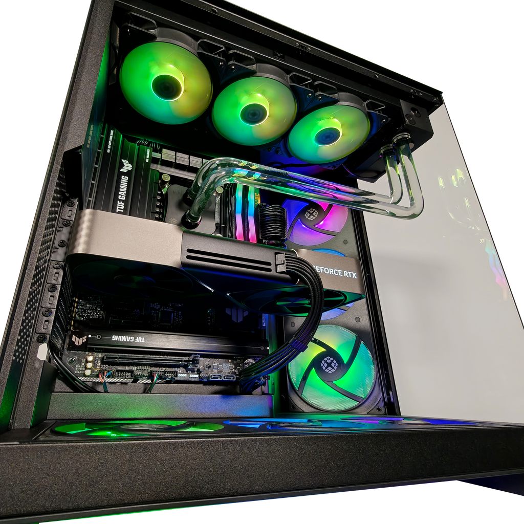 H9 Flow EverFrost Pro Hardline Ready to Ship Gaming PC