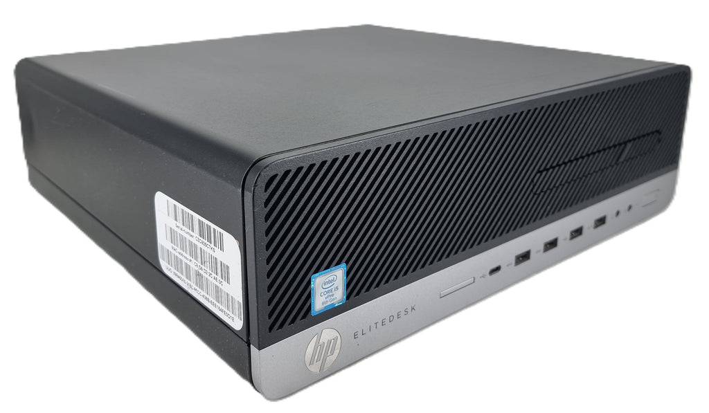HP EliteDesk 800 G4 Desktop PC, Core i5 8th Gen, 8GB RAM, 256GB SSD, Win 11