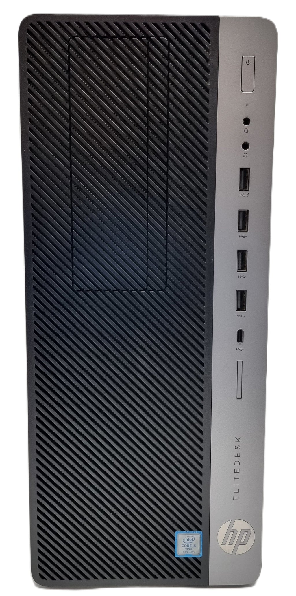 HP EliteDesk 800 G4 Tower PC, Core i5 8th Gen, 8GB RAM, 256GB SSD, Win 11
