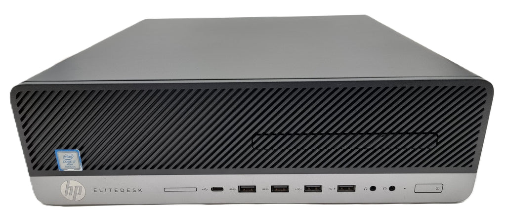 HP EliteDesk 800 G5 SFF PC, Core i7 8th Gen, 8GB RAM, 256GB SSD