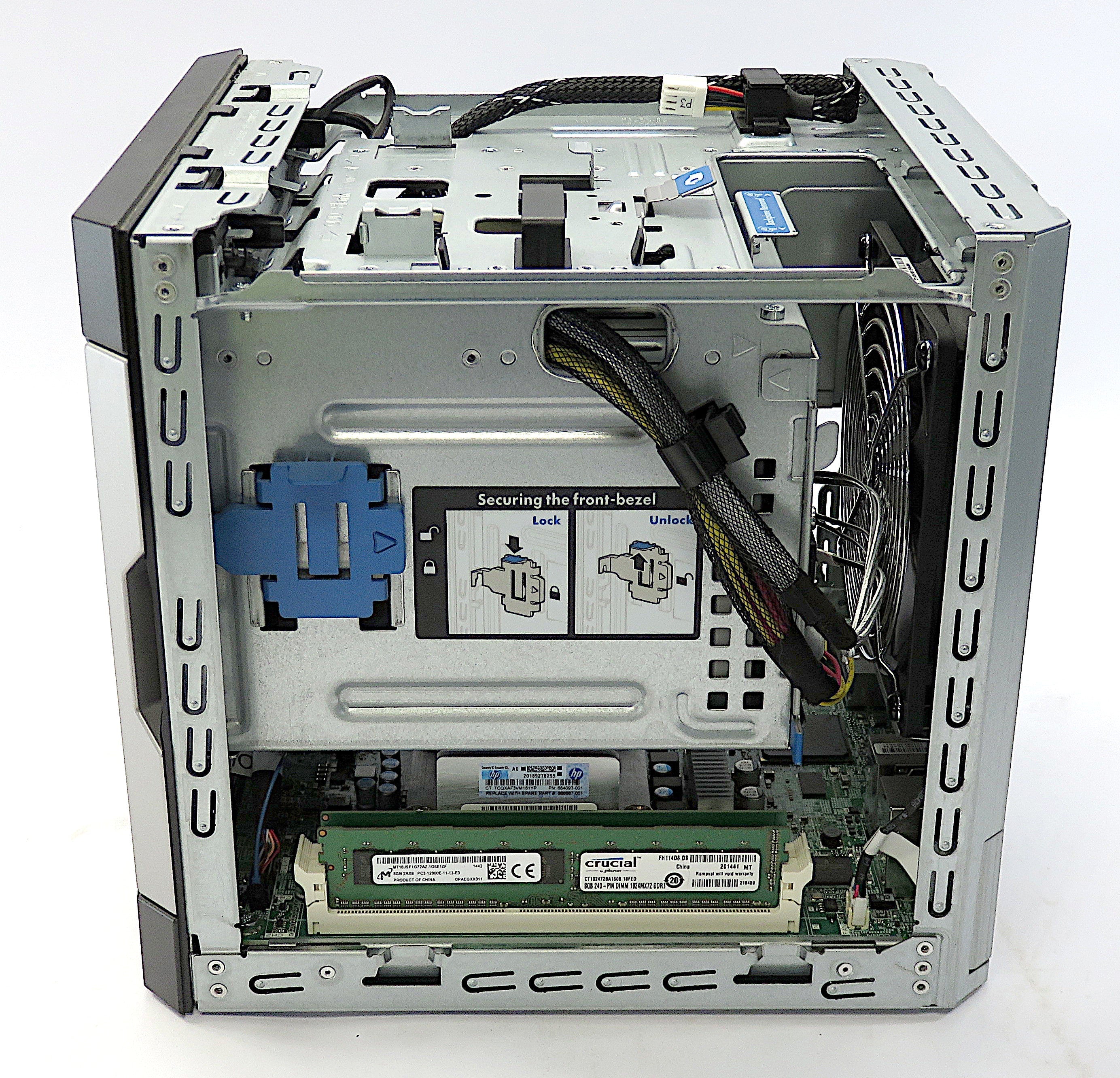 HP ProLiant Microserver Gen8: Xeon E3-1220Lv2 CPU, 16GB ECC RAM, 4x4TB HDD