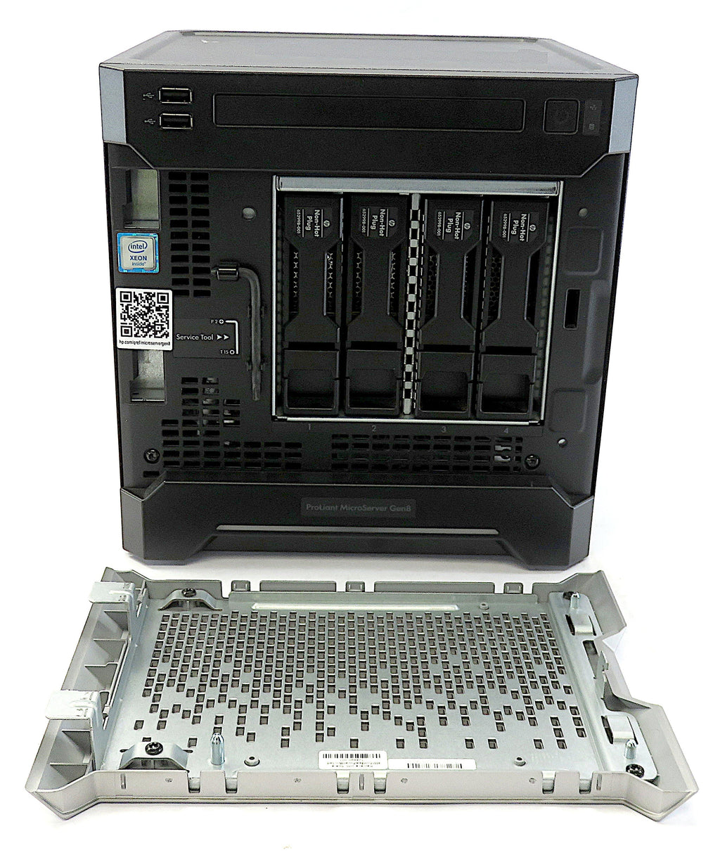 HP ProLiant Microserver Gen8: Xeon E3-1220Lv2 CPU, 16GB ECC RAM, 4x4TB HDD