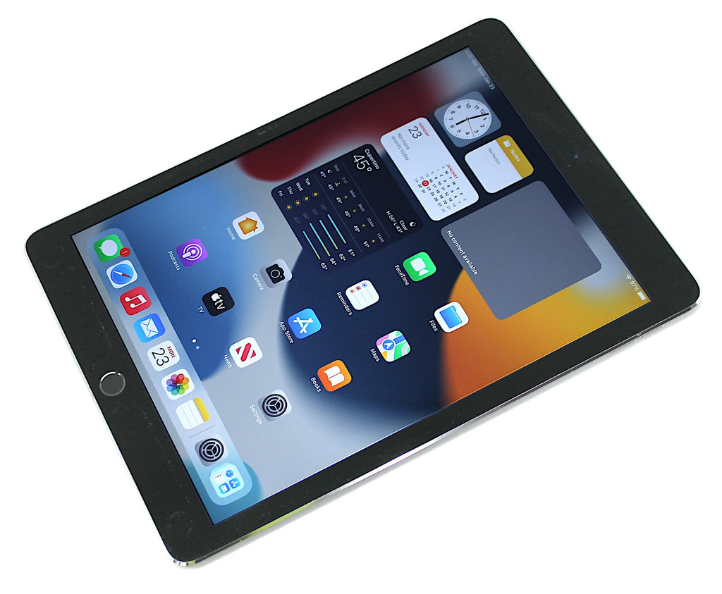 Apple iPad Air 2 Tablet, 64GB, Wi-Fi, Space Grey, A1566