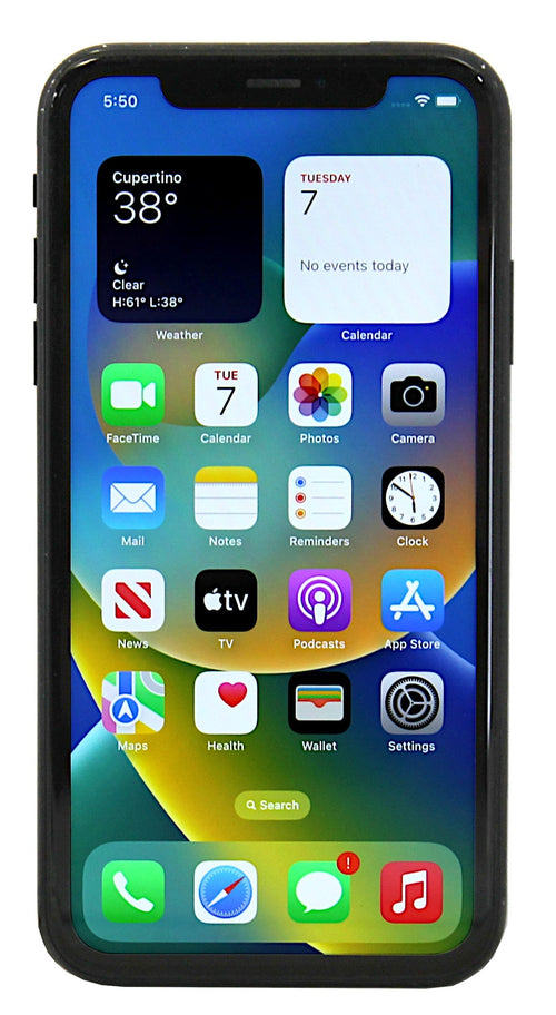 Apple iPhone XR Smartphone, 128GB, Network Unlocked, Black, A2105
